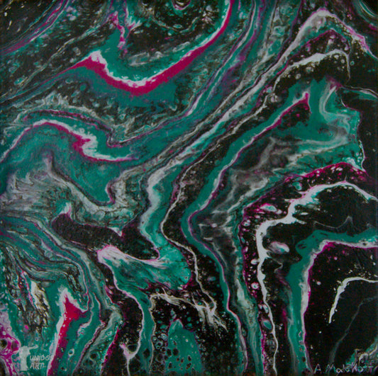 Rave in the Astro Arcade - Original Painting