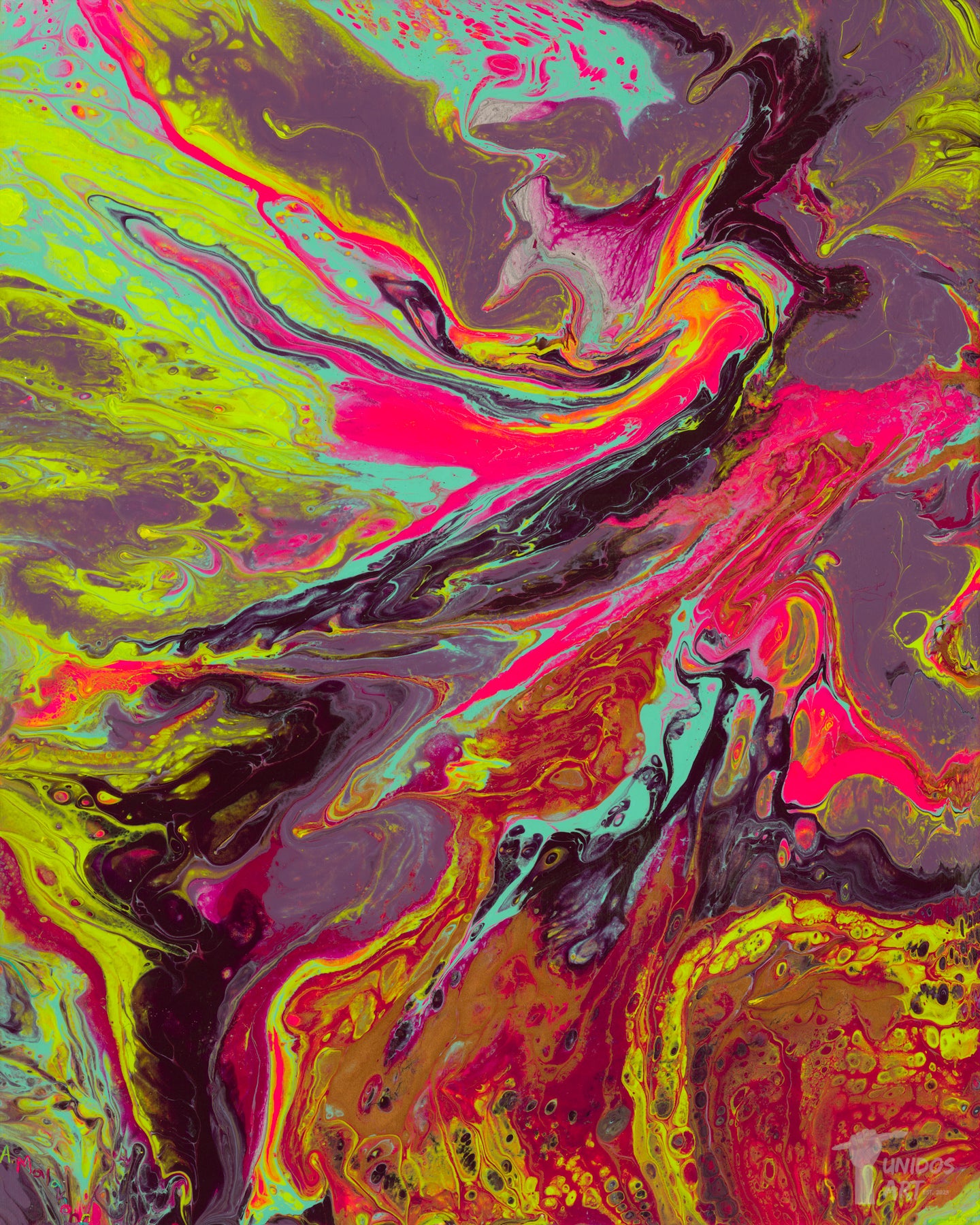 The Waltz of Dreams & Nightmares - Original Painting