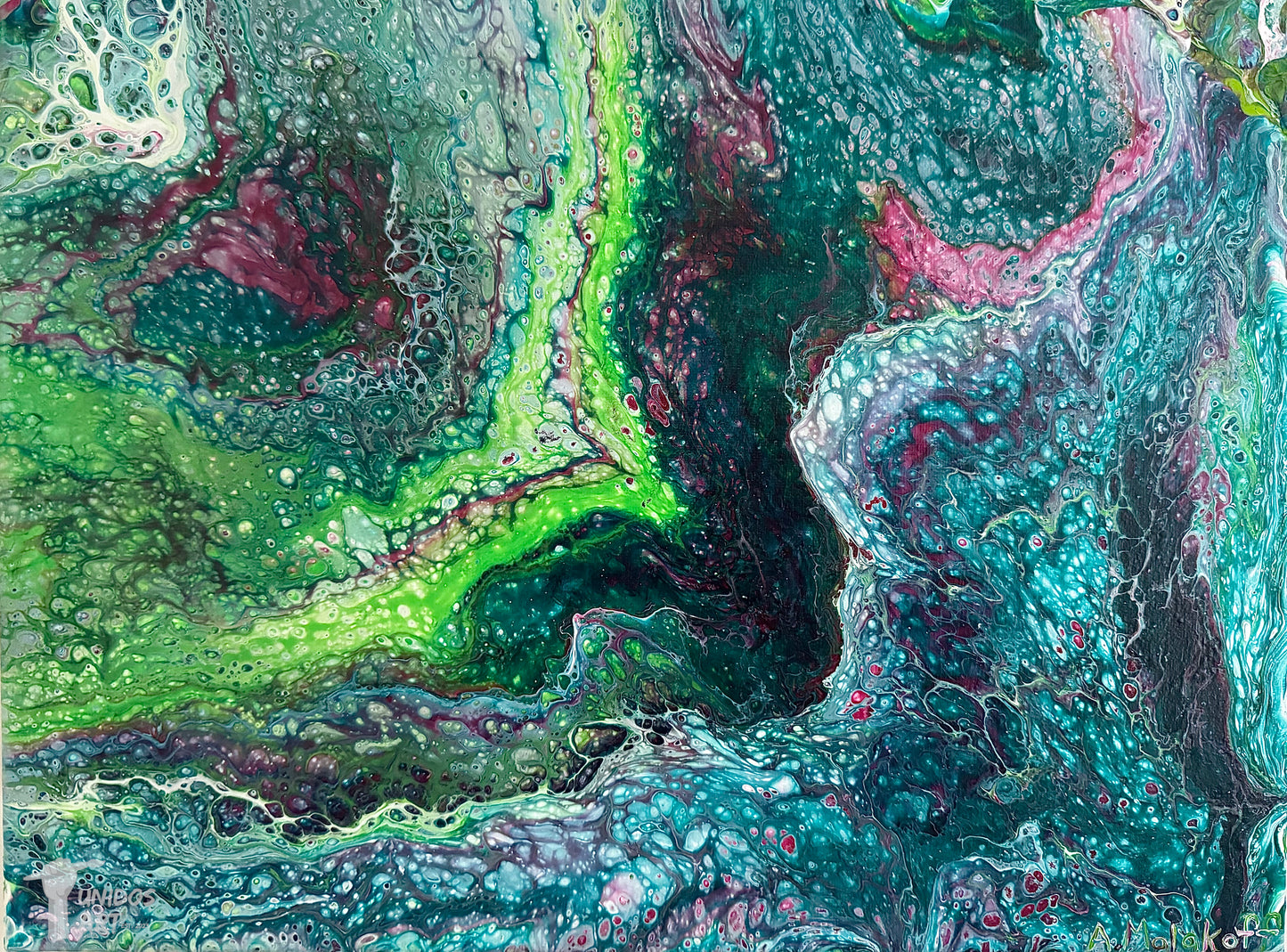 Swells of a Scared Spirit - Original Painting